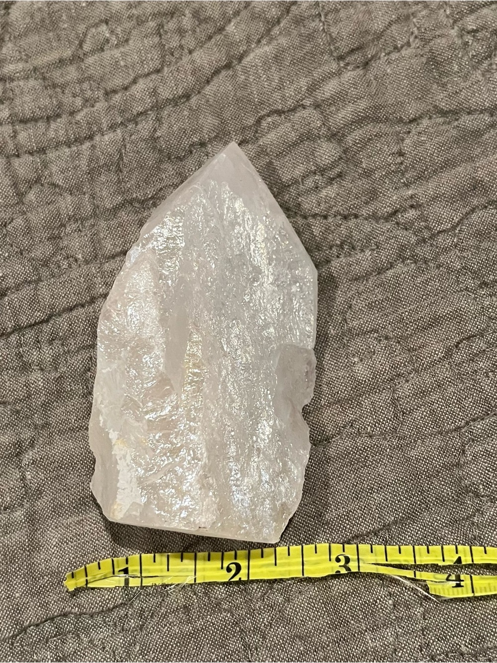 Iridescent White Crystal Point Home Accent - Picture 9 of 9